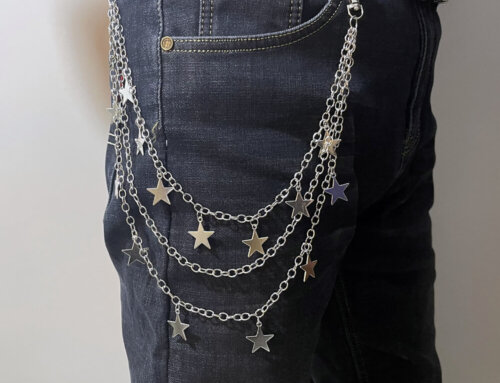 Pentagram Pendant Trouser Chain – Multi-Layer Waist & Body Chain Jewelry for Women