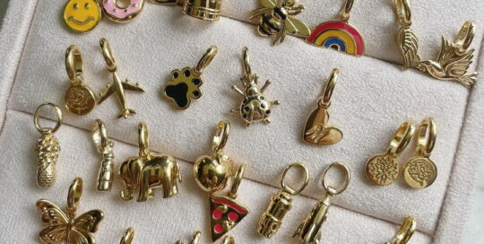 Stainless Steel Small Charms for Bracelets – Bulk Mini Pendant Accessories