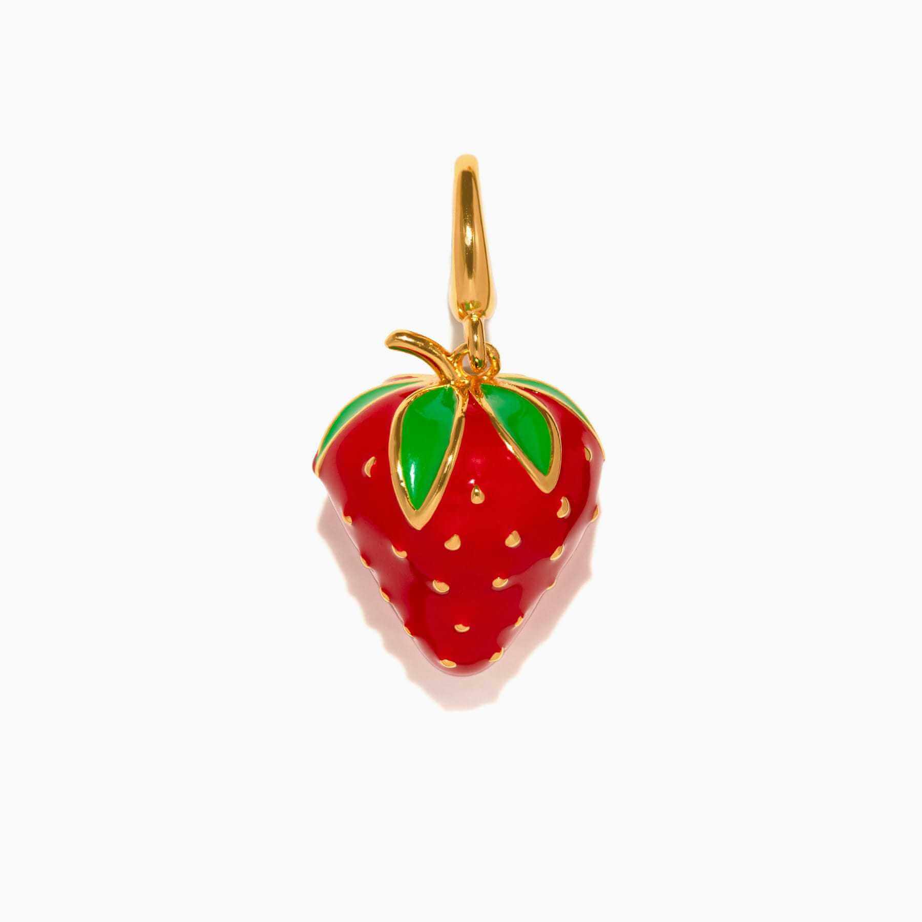 Small Stainless Steel Charms for Bags – Strawberry, Heart, Flower Pendants