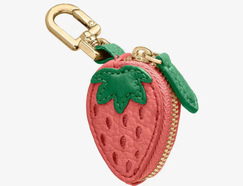 Wholesale Strawberry PU Leather Handbag Charm – Cute Bag Accessory