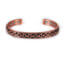 Vintage copper arthritis bracelet specifications 8.4mm width pure copper