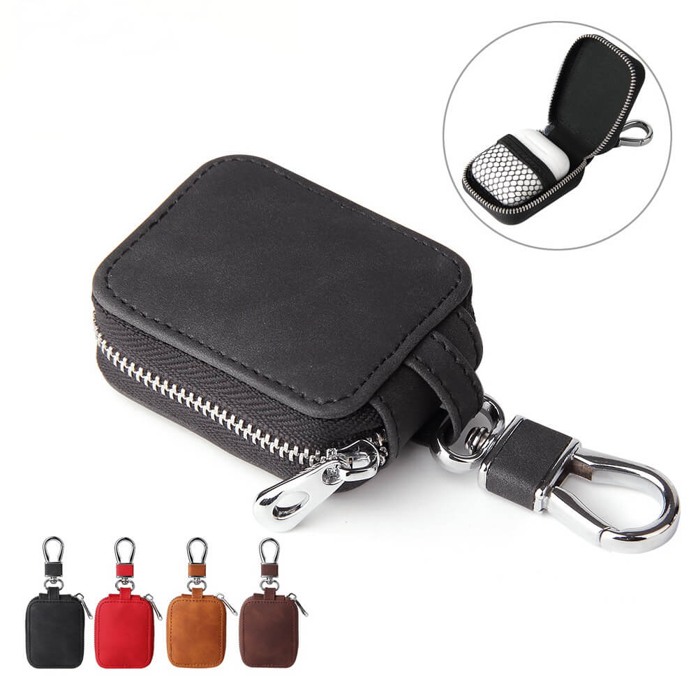 Custom color leather mini-bag charms for AirPods 3 available for private label 300pcs wholesale