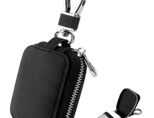 Luxury PU Leather Mini-Pouch Bag Charm | Functional AirPods 3 Case Holder | 300pcs Custom Logo Ready