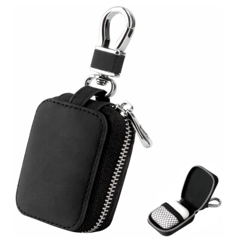 Luxury PU leather AirPods 3 case holder and bag charm accessory for fashion handbags