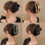 large square hair claw clip for thick hair