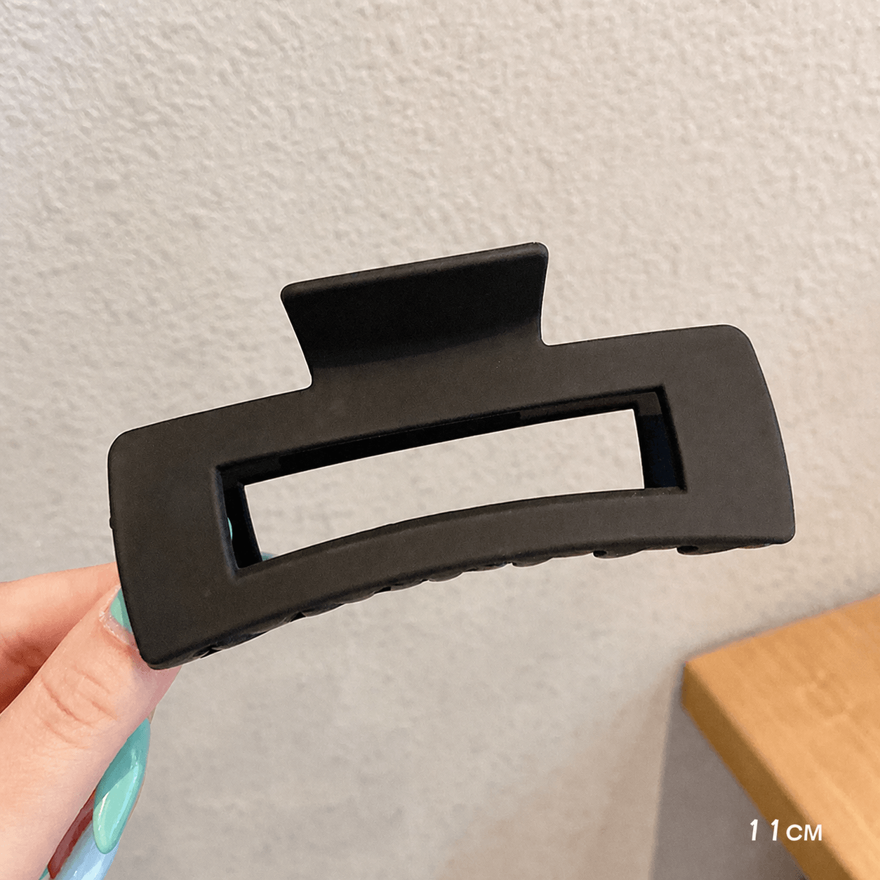 large square hair claw clip for thick hair