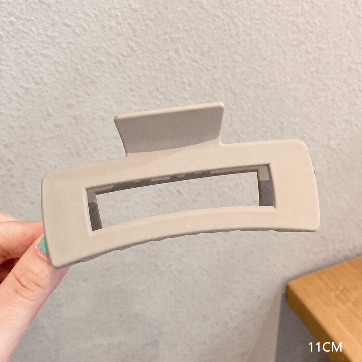 large square hair claw clip for thick hair