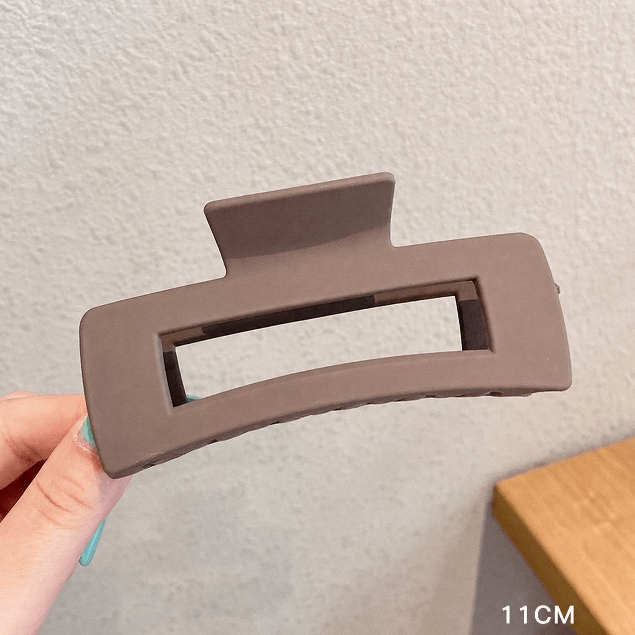 large square hair claw clip for thick hair